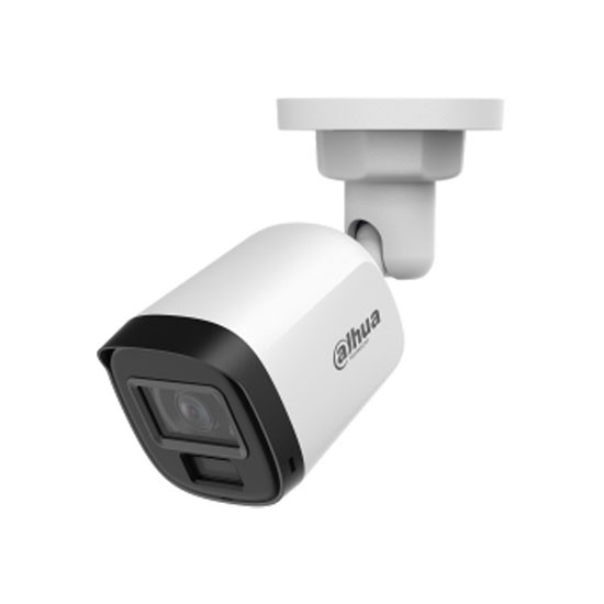 Surveillance Security Dahua Bullet Type Cameras Color Vission HAC-B1A21P-U-IL 3.6mm 2MP 30m HDCVI Fixed Focal Smart Dual Light