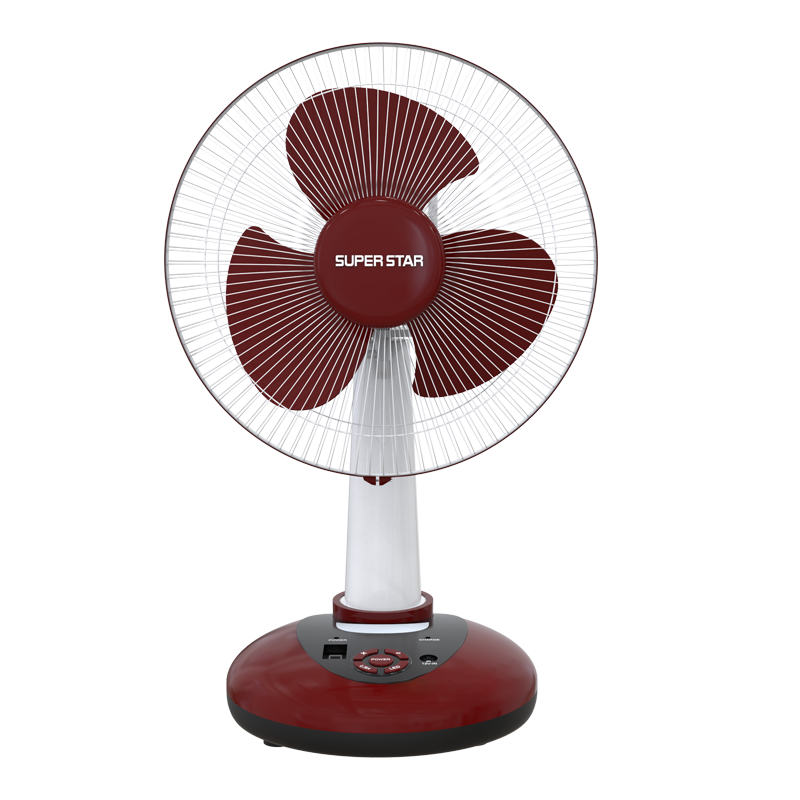 Super Star 12" Rechargeable Table Fan